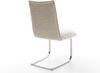 Freischwinger Lelio-Flex Webstoff Soft Beige Freischwinger flach Edelstahl Taschenfederkern Bild 5