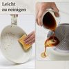 DUMOS Topf-Set 12-tig Kochgeschirr-Set mit Töpfen, Pfannen und Antihaftbeschichtung, Keramik (12-tlg, Kochtopf 24 cm, Bratpfanne 20 cm, 24 cm, Deckel 20 cm, 24 cm), Abnehmbarer Griff Bild 3