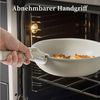DUMOS Topf-Set 12-tig Kochgeschirr-Set mit Töpfen, Pfannen und Antihaftbeschichtung, Keramik (12-tlg, Kochtopf 24 cm, Bratpfanne 20 cm, 24 cm, Deckel 20 cm, 24 cm), Abnehmbarer Griff Bild 4
