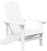 vidaXL Adirondack-Gartenstuhl HDPE Weiß 318637 Bild 2
