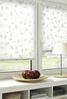 Gardinia EasyFix Rollo mit Blättern weiß beige 60 x 150 cm Bild 3