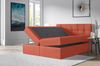 99rooms Cesar Boxspringbett Velours 160x200 cm Korallenrot Bild 4