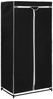 vidaXL Kleiderschrank Schwarz 75×50×160 cm 282437 Bild 2