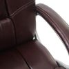 Mendler 'HWC-A71' Chefsessel, Stoff / Textil Wildleder-Optik bordeaux, max. 120 kg, FSC® Bild 2