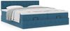 vidaXL Ottoman-Bett mit Matratzen Dunkelblau 180x200 cm Samt 3312114 Bild 4