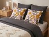 Kissen 2er Set Blumenmuster KANDIARO Baumwolle 45 x 45 cm Bunt Bild 3