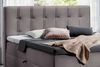 99rooms Hugo Boxspringbett Kunstleder SOFT 120x200 cm Grau Bild 3