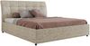 MKS Möbel 'Gala Classic' Polsterbett mit Bettkasten, Beige, 140x200 cm, Struktur, ohne Matratze Bild 5