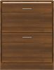 vidaXL Schuhschrank Braun Eichen-Optik 63x24x81 cm Holzwerkstoff 342563 Bild 4