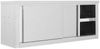 vidaXL Wandhängeschrank mit Schiebetüren 120×40×50 cm Edelstahl 51053 Bild 3