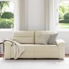 vidaXL 2-Sitzer-Sofa Creme 180x81x84 cm Kunstleder 4105339 Bild 3