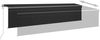 vidaXL Markise Automatisch mit Rollo LED Windsensor 6x3m Anthrazit 3069494 Bild 4