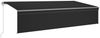 vidaXL Markise Automatisch mit Rollo LED Windsensor 6x3m Anthrazit 3069494 Bild 2