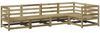 vidaXL 5-tlg. Garten-Sofagarnitur Kiefernholz Imprägniert 3299433 Bild 2