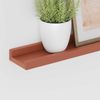 vidaXL Wandregal mit Regal 4 pcs Rot 60 x 9 x 3 cm Holzwerkstoff 42020007 Bild 5