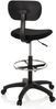 hjh OFFICE Arbeitsstuhl Arbeitshocker TOP WORK 05 Stoff Schwarz Bild 5