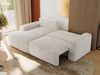 L-förmiges Ecksofa mit Armlehnen, Schlaffunktion und losen Kissen - BELLUNO - links - Beige Cord Bild 4