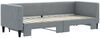 vidaXL Tagesbett Ausziehbar Hellgrau 80x200 cm Stoff 3196573 Bild 3