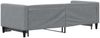 vidaXL Tagesbett Ausziehbar Hellgrau 80x200 cm Stoff 3196573 Bild 5