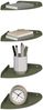 vidaXL Schwebendes Regal mit Regal 4 pcs Olive Grün 18 x 18 x 2 cm 8004095 Bild 3