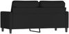 vidaXL 2-Sitzer-Sofa Schwarz 140 cm Samt 359204 Bild 5