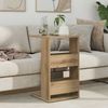 vidaXL Beistelltisch, Holz Artisan-Eiche Braun, 40 x 35 x 60,5 cm Bild 4