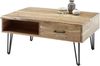 Couchtisch >MUSTIQUE< in holzfarben, Akazie natur massiv - 110x50x72cm (BxHxT) Bild 5