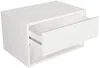 Vente-unique - RITAMI Bedside table Holz, Platte Weiß - B 40 cm x H 35 cm x L 60 cm Bild 5