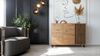 Newroom Sideboard Barea, Wildeiche Sideboard Modern Wandpaneel Vintage Highboard Anrichte Bild 4