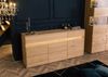 Sideboard Wildeiche inkl. LED 183,5x43,5x86 natur geölt CARDIFF #130 Bild 2
