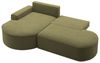 Ecksofa Schlafsofa Sofa GIRONA Stoff Salvador Olivgrün Ottomane Links Bild 4