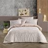 ZIRVEHOME Bettwäsche Beige Creme Bettbezug mit Elegantem Spitzen & Ornament Muster Ornella, Renforce, 3 teilig, 200x220 Baumwolle Bettbezug mit Elegantem Spitzen & Ornament Muster Bild 2