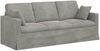 vidaXL Sofa Set 2 pcs Hellgrau 198 x 78 x 80 cm Samt 3407595 Bild 5