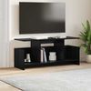 vidaXL TV-Ständer Schwarz Eichen-Optik 102 x 35 x 45 cm Holzwerkstoff 890993 Bild 4