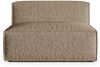 Micadoni Modul Nuria 2-Sitzer Boucle Cappuccino Bild 1