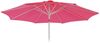 Ersatz-Bezug für Sonnenschirm N18, Sonnenschirmbezug Ersatzbezug, Ø 2,7m Stoff/Textil 5kg ~ pink Bild 2