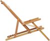 vidaXL Strandstühle 2 Stk. Klappbar Beige Stoff und Massivholz 3214487 Bild 5