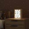OnlyWow Nachttischlampe Lightbox Dino - Grün - Jungen - Dinosaurier - Blau, Dimmbar, Farbwechsel, LED, Warmweiß, Kaltweiß, Neutralweiß Einstellbar, Kinderzimmer, Babyzimmer, Dimmbar, mit Kabel, Nachtlampe, LED Bild 2