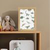 OnlyWow Nachttischlampe Lightbox Dino - Grün - Jungen - Dinosaurier - Blau, Dimmbar, Farbwechsel, LED, Warmweiß, Kaltweiß, Neutralweiß Einstellbar, Kinderzimmer, Babyzimmer, Dimmbar, mit Kabel, Nachtlampe, LED Bild 4