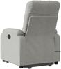vidaXL Massagesessel Aufstehhilfe Elektrisch Hellgrau Mikrofasergewebe 3204951 Bild 4