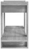 vidaXL Bücherregal Grau Sonoma 100x30x51 cm Holzwerkstoff 813570 Bild 5