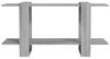 vidaXL Bücherregal Grau Sonoma 100x30x51 cm Holzwerkstoff 813570 Bild 4