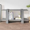 vidaXL Bücherregal Grau Sonoma 100x30x51 cm Holzwerkstoff 813570 Bild 2
