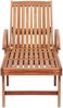 vidaXL Sonnenliegen 2 Stk. mit Auflagen Weinrot Massivholz Teak 3073195 Bild 5