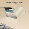 SONGMICS Sonnenliege klappbar, 2er Set, belastbar bis 110 kg, verstellbare Sonnenblende, Rückenlehne, beige Bild 4