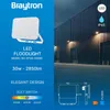 Braytron LED Flutlichtstrahler Außen IP65 Weiß 3CCT Gartenstrahler 30W Bild 3