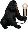 Besondere Tischleuchte KONG Affenlampe Gorilla Schwarz, Höhe 23cm Bild 2