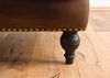 Sofa 2-Sitzer Echtleder 140x84x94 braun CHESTERFIELD #106 Bild 4