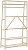 vidaXL Kleiderständer mit Ablagen 110x40x180 cm Bambus 4008925 Bild 5