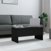 vidaXL Couchtisch Schwarz 102x50,5x46,5 cm Holzwerkstoff 809720 Bild 3